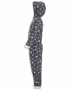 Camille Supersoft Star Print Hooded All In One Onesie For Unisex -Cheap Camille Store unnamed file 1023
