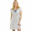 Camille Rose Floral Print Short Knee Length Nightdress For Female -Cheap Camille Store unnamed file 1084