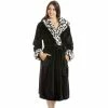 Camille Supersoft Snow Leopard Hooded Bathrobe For Female -Cheap Camille Store unnamed file 1212