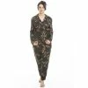 Camille Long Sleeve Floral Satin Pyjama Set For Female -Cheap Camille Store unnamed file 1239