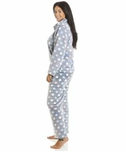Camille Spot Print Pyjama Set For Female -Cheap Camille Store unnamed file 1272