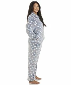 Camille Spot Print Pyjama Set For Female -Cheap Camille Store unnamed file 1274