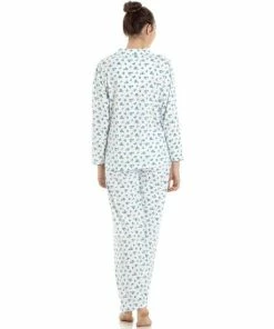 Camille Classic Ditsy Floral Print Cotton Pyjama Set For Female -Cheap Camille Store unnamed file 1379