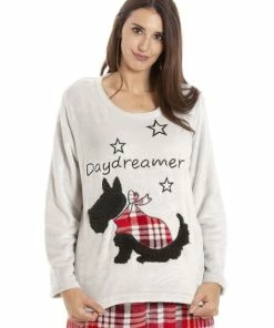 Camille Scotty Dog Character Pyjama Set For Female -Cheap Camille Store unnamed file 1460