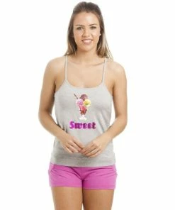 Camille Two Piece Cotton Short Pyjama Set For Female -Cheap Camille Store unnamed file 1510