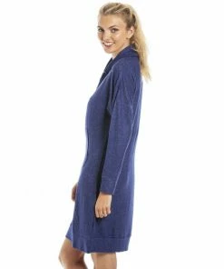 Camille Long Sleeve Cowl Neck Lounger For Female -Cheap Camille Store unnamed file 1519