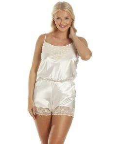 Camille Luxury Satin Cami Playsuits For Female -Cheap Camille Store unnamed file 1533