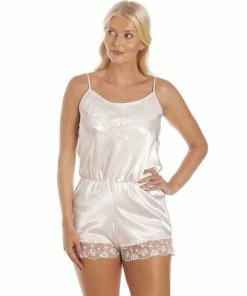 Camille Luxury Satin Cami Playsuits For Female -Cheap Camille Store unnamed file 1539