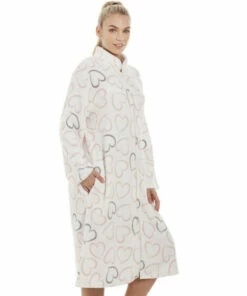 Camille Supersoft Heart Zip Up Lounger For Female -Cheap Camille Store unnamed file 154