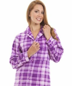 Camille Checkered Button Front Nightshirt For Female 12 Camille Checkered Button Front Nightshirt For Female -Cheap Camille Store unnamed file 1568