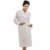 Camille Classic Floral Jersey Cotton Dressing Gown For Female -Cheap Camille Store unnamed file 1576