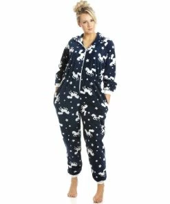 Camille Supersoft Unicorn All In One Hooded Onesie For Female -Cheap Camille Store unnamed file 1593