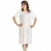 Camille Classic Short Sleeved Polka Dot Nightdress For Female -Cheap Camille Store unnamed file 1615