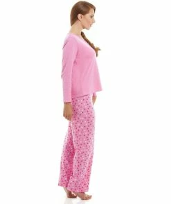 Camille Cotton Jersey Star Print Pyjama Set For Female -Cheap Camille Store unnamed file 1727