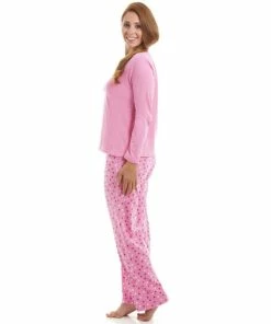 Camille Cotton Jersey Star Print Pyjama Set For Female -Cheap Camille Store unnamed file 1728