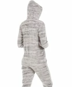 Camille Speckled Supersoft Fleece Hooded All In One Onesie For Female -Cheap Camille Store unnamed file 1738