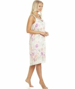 Camille Classic Sleeveless Floral Print Chemise For Female -Cheap Camille Store unnamed file 1749