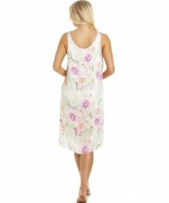 Camille Classic Sleeveless Floral Print Chemise For Female -Cheap Camille Store unnamed file 1750