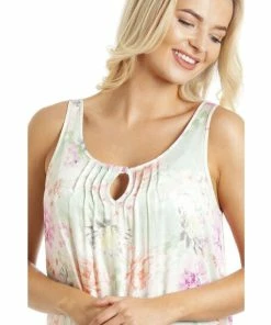 Camille Classic Sleeveless Floral Print Chemise For Female -Cheap Camille Store unnamed file 1752