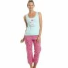 Camille Poodle Character Capri Cotton Pyjama Set For Female -Cheap Camille Store unnamed file 1810
