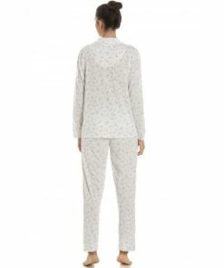 Camille Classic Jersey Long Sleeve Floral Pyjama Set For Female -Cheap Camille Store unnamed file 1829