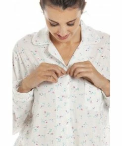 Camille Classic Jersey Long Sleeve Floral Pyjama Set For Female -Cheap Camille Store unnamed file 1831