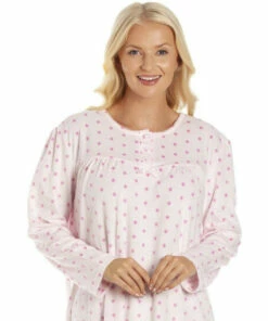 Camille Classic Polka Dot Nightdress For Female -Cheap Camille Store unnamed file 184