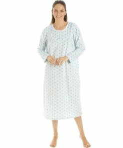Camille Classic Polka Dot Nightdress For Female -Cheap Camille Store unnamed file 186
