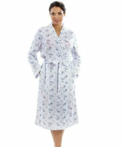 Camille Classic Luxury Lightweight Porcelain Floral Wrap For Female