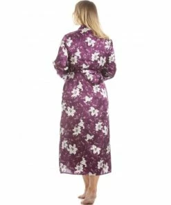 Camille Lily Floral Print Long Length Satin Wrap For Female -Cheap Camille Store unnamed file 1974