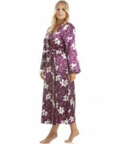 Camille Lily Floral Print Long Length Satin Wrap For Female -Cheap Camille Store unnamed file 1975