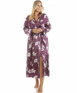 Camille Lily Floral Print Long Length Satin Wrap For Female -Cheap Camille Store unnamed file 1977