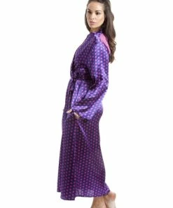 Camille Luxury Long Satin Dressing Gown For Female -Cheap Camille Store unnamed file 1987