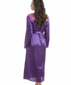 Camille Luxury Long Satin Dressing Gown For Female -Cheap Camille Store unnamed file 1988