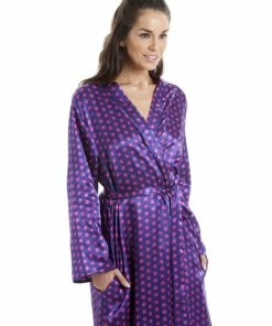 Camille Luxury Long Satin Dressing Gown For Female -Cheap Camille Store unnamed file 1990