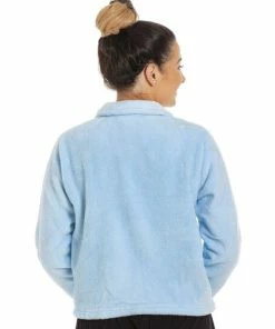 Camille Soft Fleece Bed Jacket With Floral Embroidered Motif For Female -Cheap Camille Store unnamed file 2002