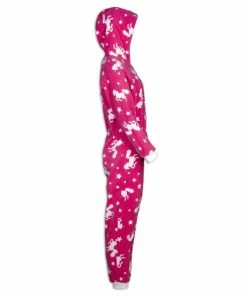 Camille Supersoft Unicorn Print All In One Hooded Onesie For Female -Cheap Camille Store unnamed file 2129
