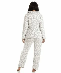 Camille Supersoft Velour Fleece Polar Bear Character Pyjama Set For Female -Cheap Camille Store unnamed file 2245