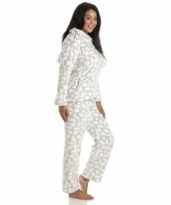 Camille Supersoft Velour Fleece Polar Bear Character Pyjama Set For Female -Cheap Camille Store unnamed file 2246