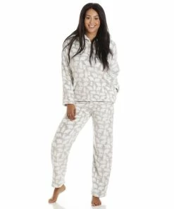 Camille Supersoft Velour Fleece Polar Bear Character Pyjama Set For Female -Cheap Camille Store unnamed file 2248