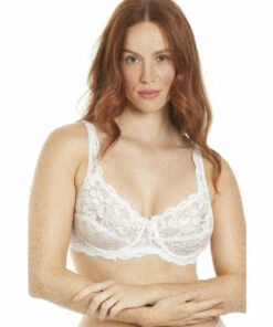 Camille Classic Underwired Floral Lace Bra For Female