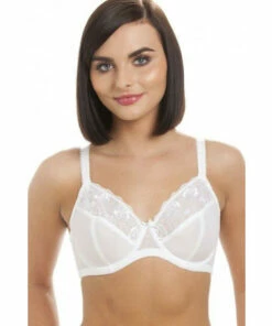 Camille Classic Underwired Non Padded Full Cup Bra For Female