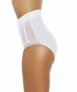 Camille Two Pack High Waisted Mesh Support Panel Control Briefs For Female -Cheap Camille Store unnamed file 307