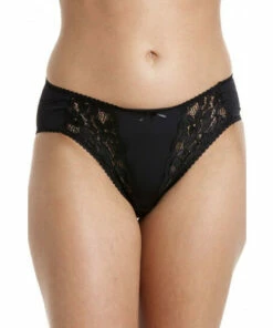 Camille Three Pack High Leg Floral Lace Panel Briefs For Female -Cheap Camille Store unnamed file 316