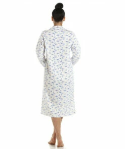 Camille Classic Long Sleeved Floral Nightdress For Female -Cheap Camille Store unnamed file 342
