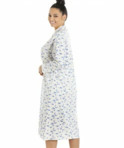 Camille Classic Long Sleeved Floral Nightdress For Female -Cheap Camille Store unnamed file 343