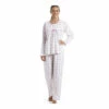 Camille Classic Jersey Cotton Ditsy Floral Print Pyjama Set For Female -Cheap Camille Store unnamed file 355