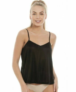 Camille Luxury Satin Camisole For Female