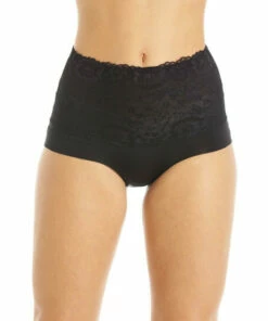 Camille High Waist Seamless Floral Lace Control Briefs For Female -Cheap Camille Store unnamed file 52