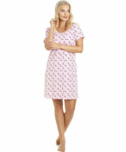 Camille Ditsy Floral Print Cotton Summer Nightshirt For Female 15 Camille Ditsy Floral Print Cotton Summer Nightshirt For Female -Cheap Camille Store unnamed file 521